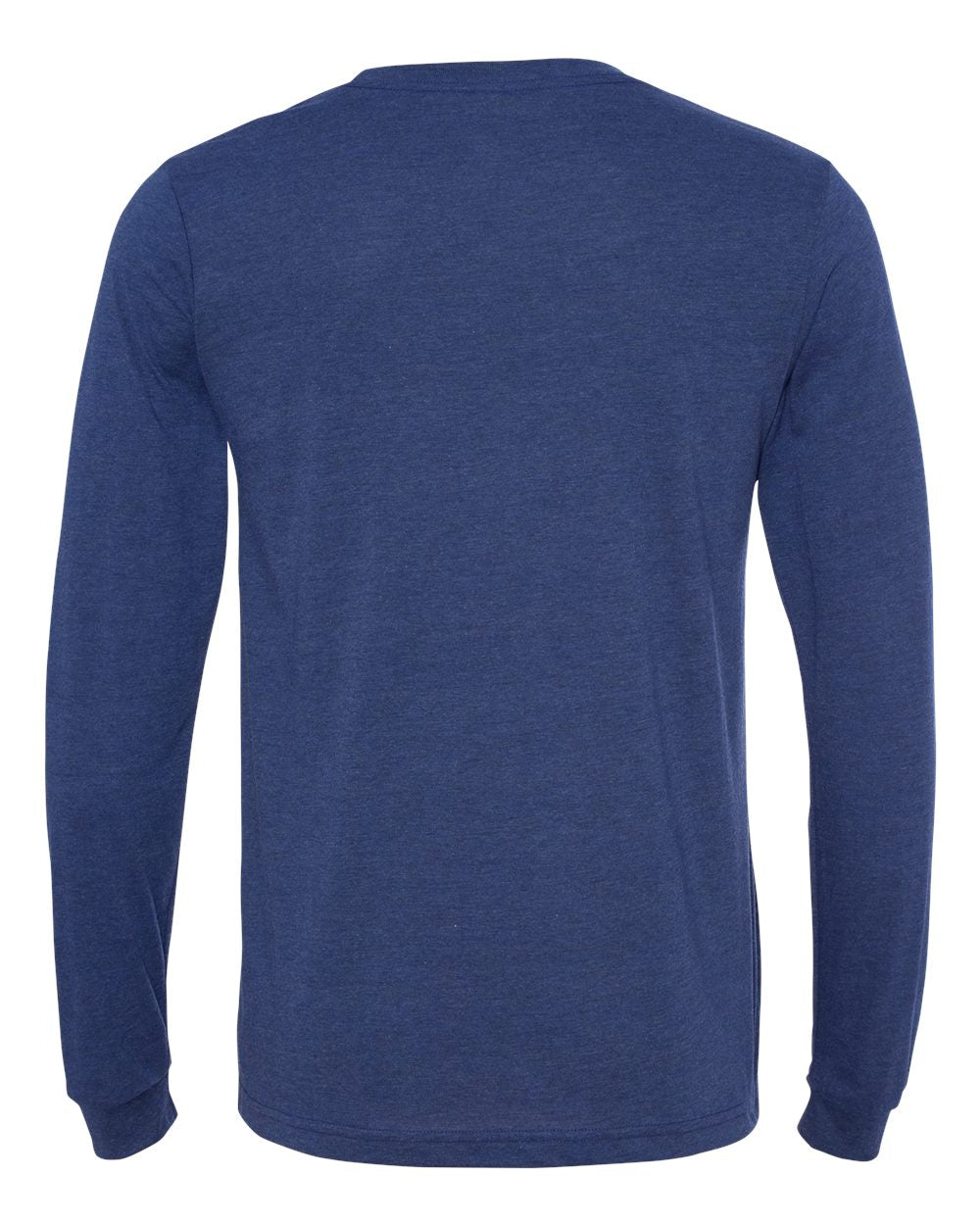 Custom unisex long sleeve t-shirt back